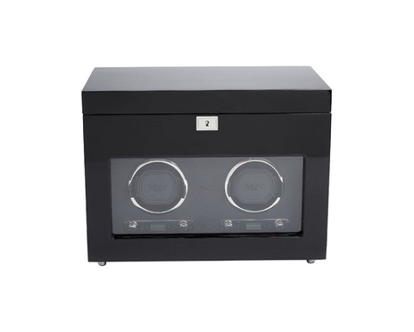  WOLF 1834, Savoy Double Watch Winder With Storage, SKU: 454670 | timeolution.com