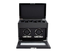  WOLF 1834, Savoy Double Watch Winder With Storage, SKU: 454670 | timeolution.com