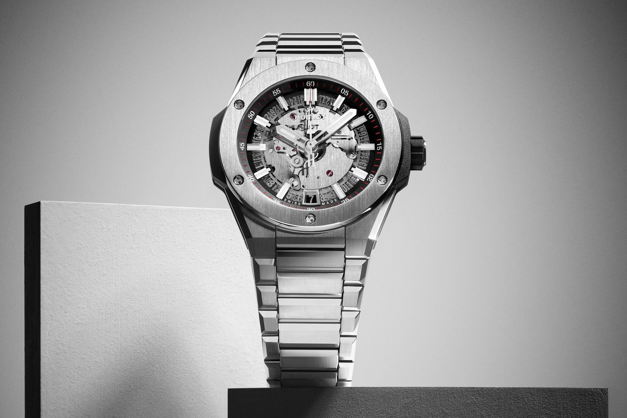 Men's watch / unisex  HUBLOT, Big Bang Integrated Time Only Titanium / 40mm, SKU: 456.NX.0170.NX | timeolution.com