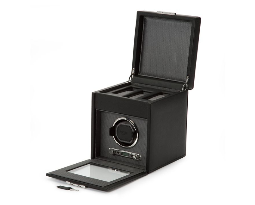  WOLF 1834, Viceroy Single Watch Winder With Storage, SKU: 456102 | timeolution.com