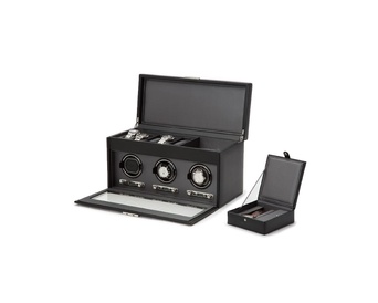  WOLF 1834, Viceroy Triple Watch Winder With Storage, SKU: 456302 | timeolution.com