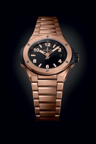 Men's watch / unisex  HUBLOT, Big Bang Integrated Time Only King Gold / 38mm, SKU: 457.OX.1280.OX | timeolution.com