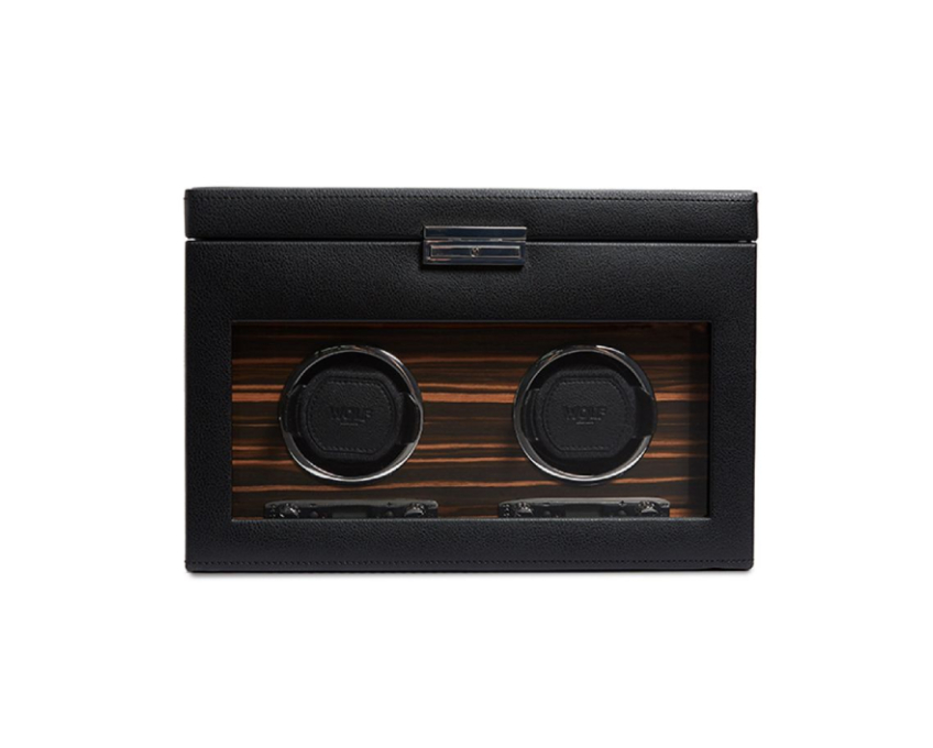  WOLF 1834, Roadster Double Watch Winder With Storage, SKU: 457256 | timeolution.com