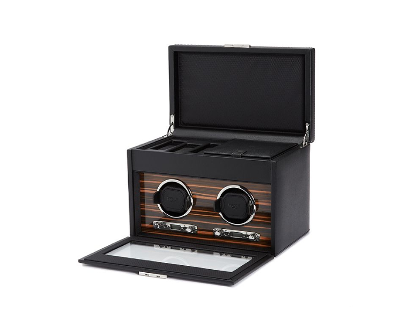  WOLF 1834, Roadster Double Watch Winder With Storage, SKU: 457256 | timeolution.com