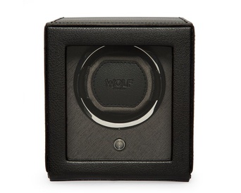  WOLF 1834, Cub Single Watch Winder With Cover, SKU: 461103 | timeolution.com