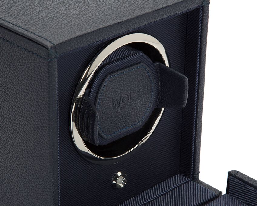  WOLF 1834, Cub Single Watch Winder With Cover, SKU: 461117 | timeolution.com