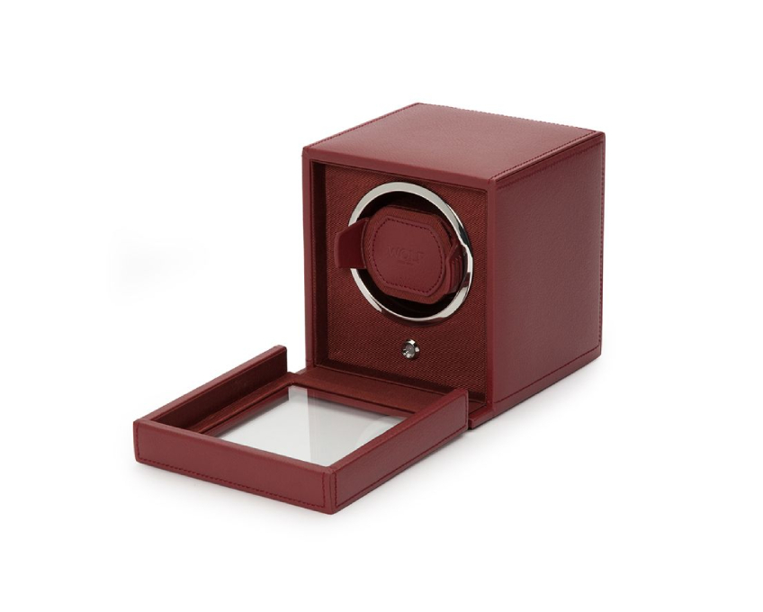  WOLF 1834, Cub Single Watch Winder With Cover, SKU: 461126 | timeolution.com