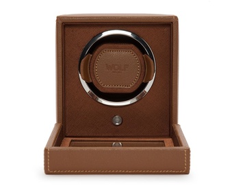  WOLF 1834, Cub Single Watch Winder With Cover, SKU: 461127 | timeolution.com