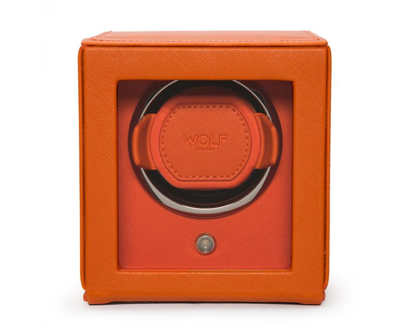  WOLF 1834, Cub Single Watch Winder With Cover, SKU: 461139 | timeolution.com