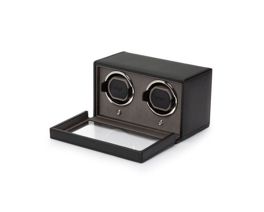  WOLF 1834, Cub Double Watch Winder With Cover, SKU: 461203 | timeolution.com