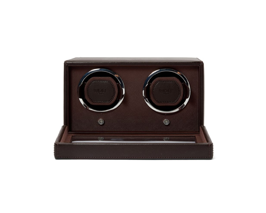  WOLF 1834, Cub Double Watch Winder With Cover, SKU: 461206 | timeolution.com