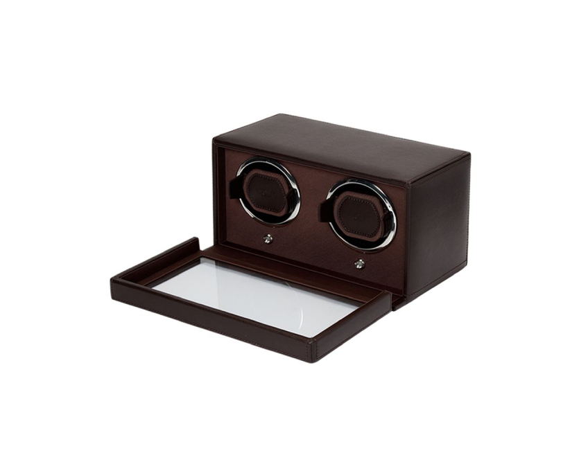  WOLF 1834, Cub Double Watch Winder With Cover, SKU: 461206 | timeolution.com