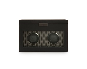  WOLF 1834, Axis Double Watch Winder With Storage, SKU: 469303 | timeolution.com