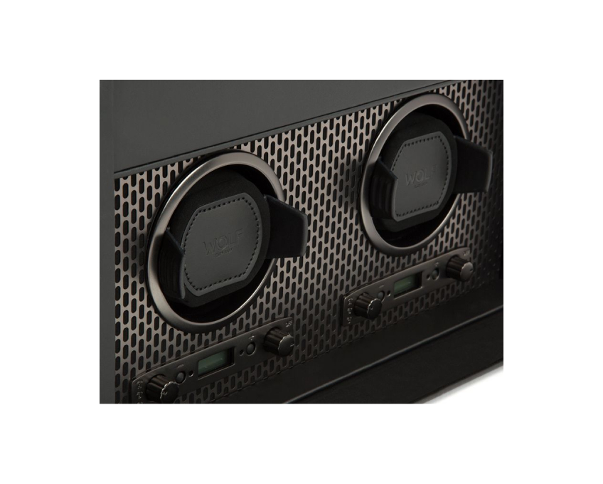  WOLF 1834, Axis Double Watch Winder With Storage, SKU: 469303 | timeolution.com