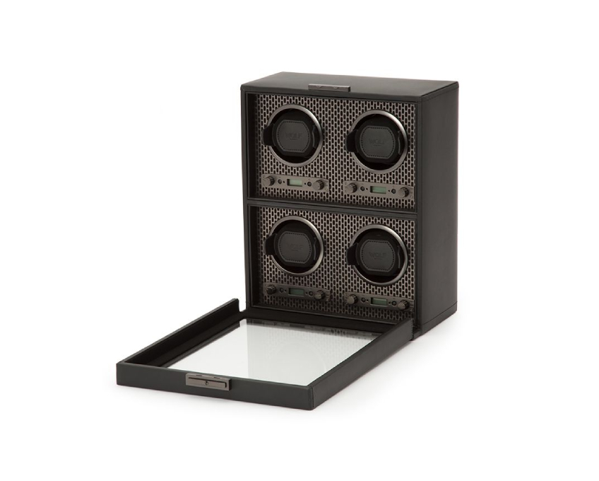  WOLF 1834, Axis 4pc Watch Winder, SKU: 469503 | timeolution.com