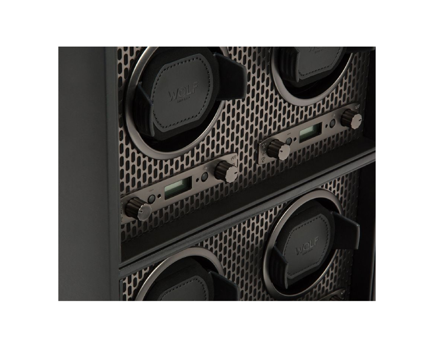  WOLF 1834, Axis 4pc Watch Winder, SKU: 469503 | timeolution.com