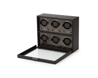  WOLF 1834, Axis 6pc Watch Winder, SKU: 469603 | timeolution.com