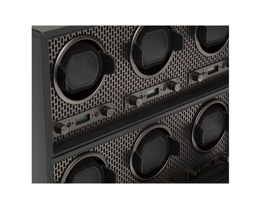  WOLF 1834, Axis 6pc Watch Winder, SKU: 469603 | timeolution.com