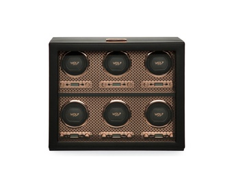  WOLF 1834, Axis 6pc Watch Winder, SKU: 469616 | timeolution.com