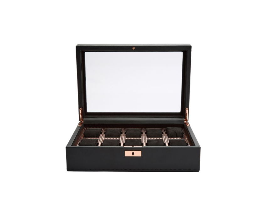  WOLF 1834, Axis 10pc Watch Box, SKU: 488116 | timeolution.com