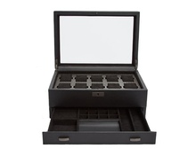  WOLF 1834, Axis 10pc Watch Box With Drawer, SKU: 488203 | timeolution.com