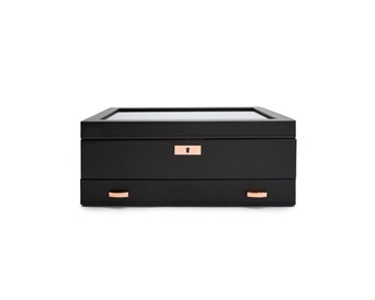  WOLF 1834, Axis 10pc Watch Box With Drawer, SKU: 488216 | timeolution.com