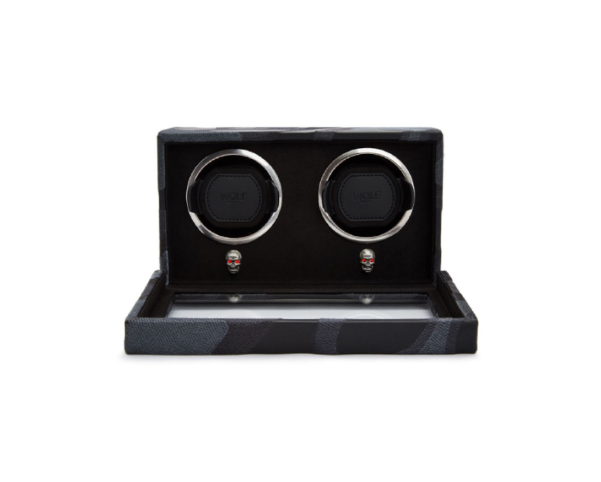  WOLF 1834, Memento Mori Double Cub Watch Winder, SKU: 493202 | timeolution.com