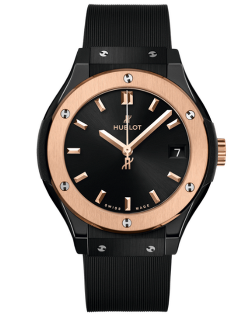 Ladies' watch  HUBLOT, Classic Fusion Ceramic King Gold / 33mm, SKU: 581.CO.1480.RX | timeolution.com