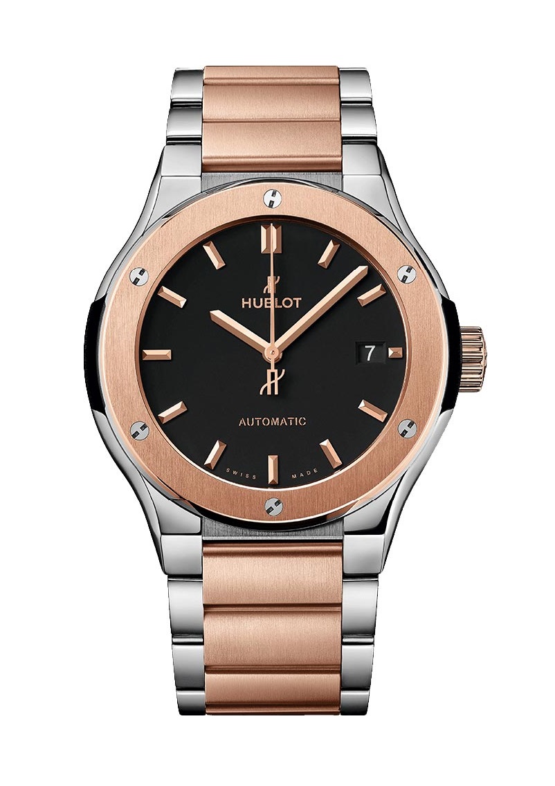 Men's watch / unisex  HUBLOT, Classic Fusion Titanium King Gold  / 45mm, SKU: 510.NO.1180.NO | timeolution.com