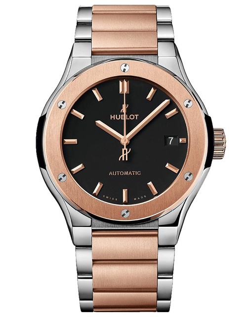 Men's watch / unisex  HUBLOT, Classic Fusion Titanium King Gold  / 45mm, SKU: 510.NO.1180.NO | timeolution.com