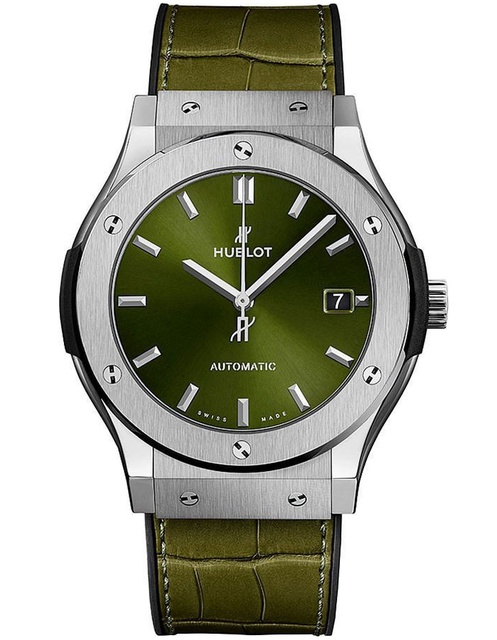 Men's watch / unisex  HUBLOT, Classic Fusion Titanium / 45mm, SKU: 511.NX.8970.LR | timeolution.com