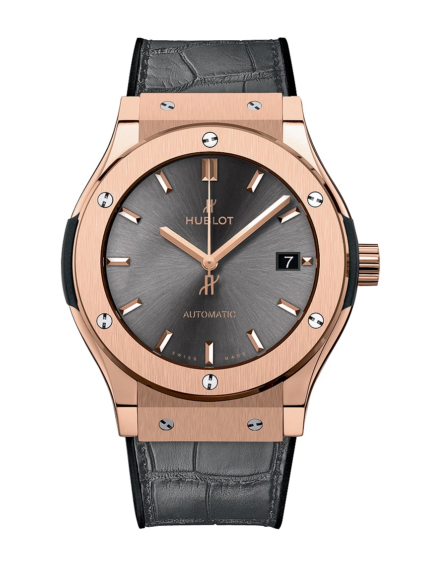 Men's watch / unisex  HUBLOT, Classic Fusion King Gold Racing Grey / 45mm, SKU: 511.OX.7081.LR | timeolution.com