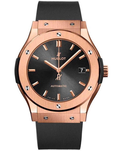 Men's watch / unisex  HUBLOT, Classic Fusion Racing Grey King Gold / 45mm, SKU: 511.OX.7081.RX | timeolution.com