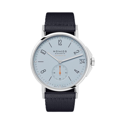 Men's watch / unisex  NOMOS GLASHÜTTE, Ahoi Neomatik 38 Date Sky / 38.5mm, SKU: 516 | timeolution.com