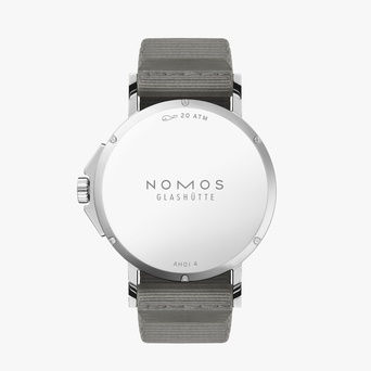 Men's watch / unisex  NOMOS GLASHÜTTE, Ahoi Neomatik 38 Date Sand / 38.5mm, SKU: 517 | timeolution.com