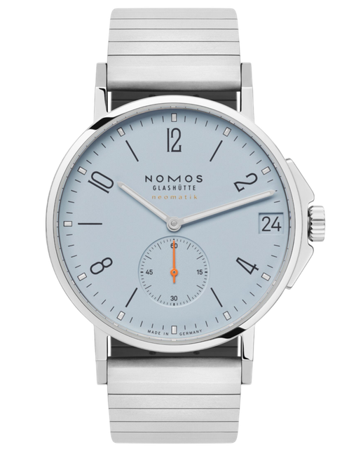 Men's watch / unisex NOMOS GLASHÜTTE, Ahoi Neomatik 38 Date Sky Bracelet Sport / 38.5mm, SKU: 526.BR | timeolution.com