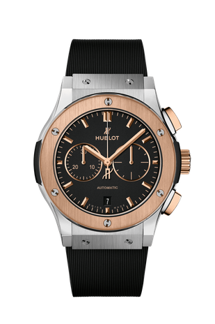 Men's watch / unisex  HUBLOT, Classic Fusion Chronograph Titanium King Gold  / 42mm, SKU: 541.NO.1181.RX | timeolution.com