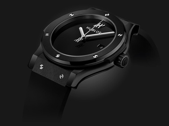 Men's watch / unisex  HUBLOT, Classic Fusion Original Black Magic / 42mm, SKU: 542.CX.1270.RX.MDM | timeolution.com