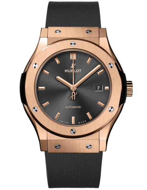 Men's watch / unisex  HUBLOT, Classic Fusion Racing Grey King Gold / 42mm, SKU: 542.OX.7081.RX | timeolution.com