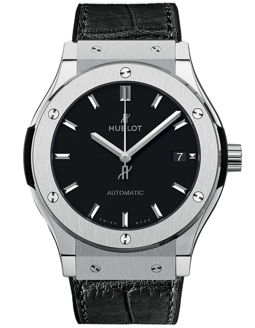 Men's watch / unisex  HUBLOT, Classic Fusion Titanium / 45mm, SKU: 511.NX.1171.LR | timeolution.com