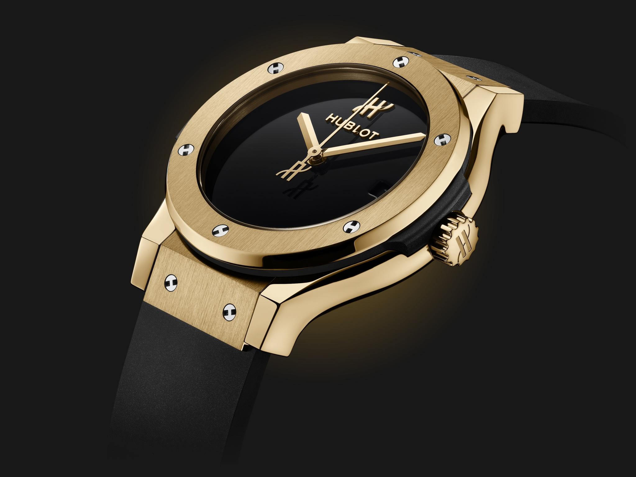 Men's watch / unisex  HUBLOT, Classic Fusion Original Yellow Gold / 38mm, SKU: 565.VX.1230.RX.MDM | timeolution.com