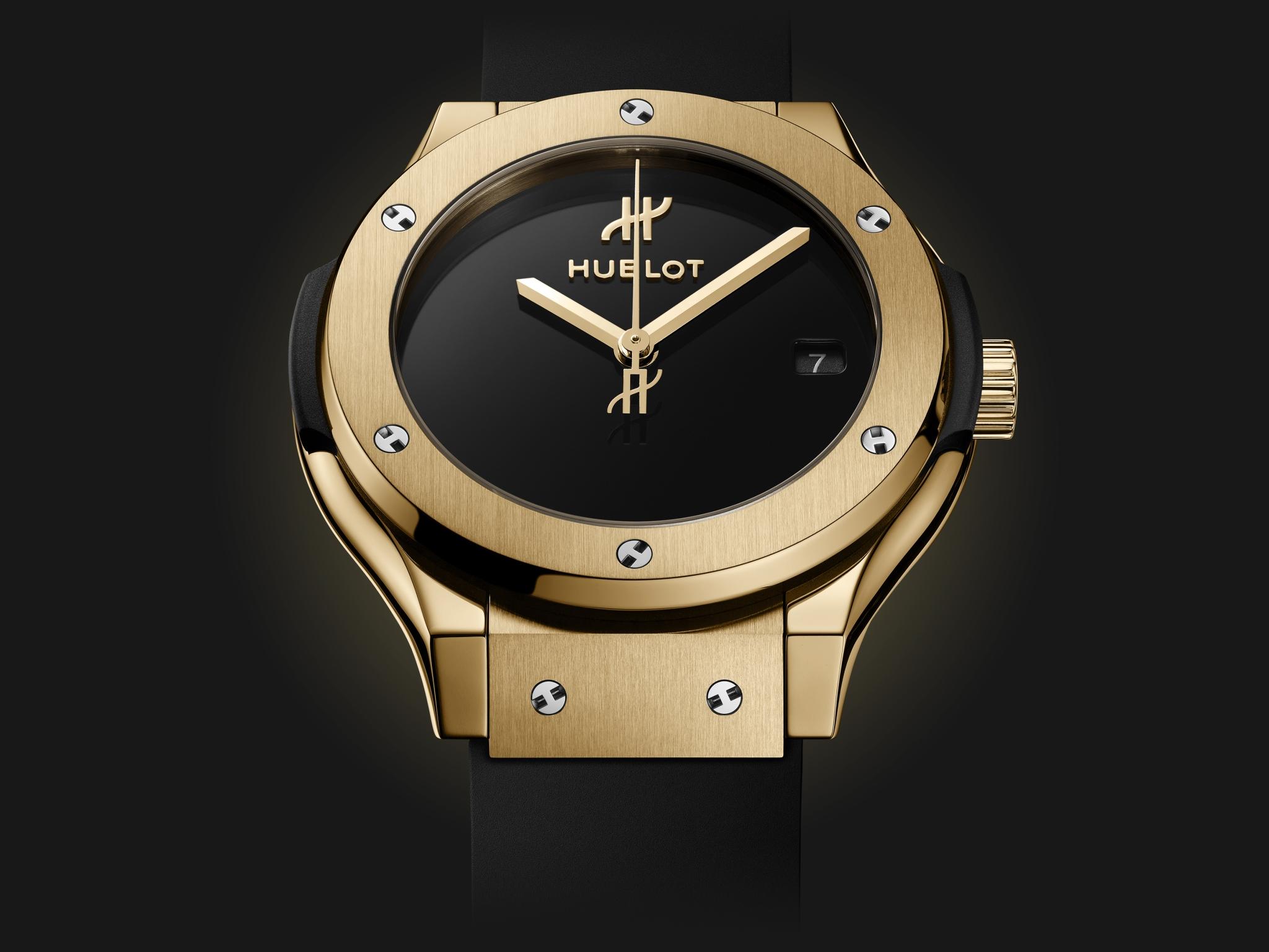 Men's watch / unisex  HUBLOT, Classic Fusion Original Yellow Gold / 38mm, SKU: 565.VX.1230.RX.MDM | timeolution.com