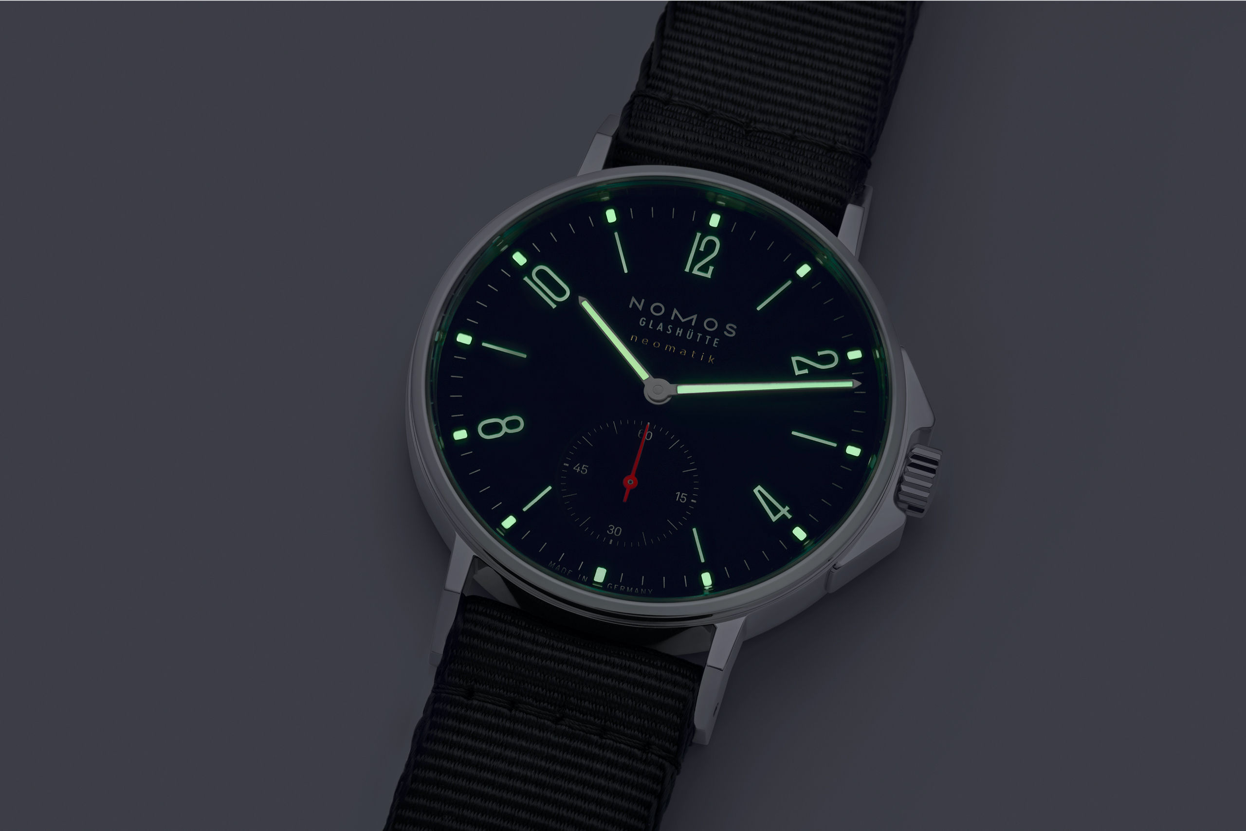 Men's watch / unisex  NOMOS GLASHÜTTE, Ahoi Neomatik Atlantic / 36.3mm, SKU: 567 | timeolution.com