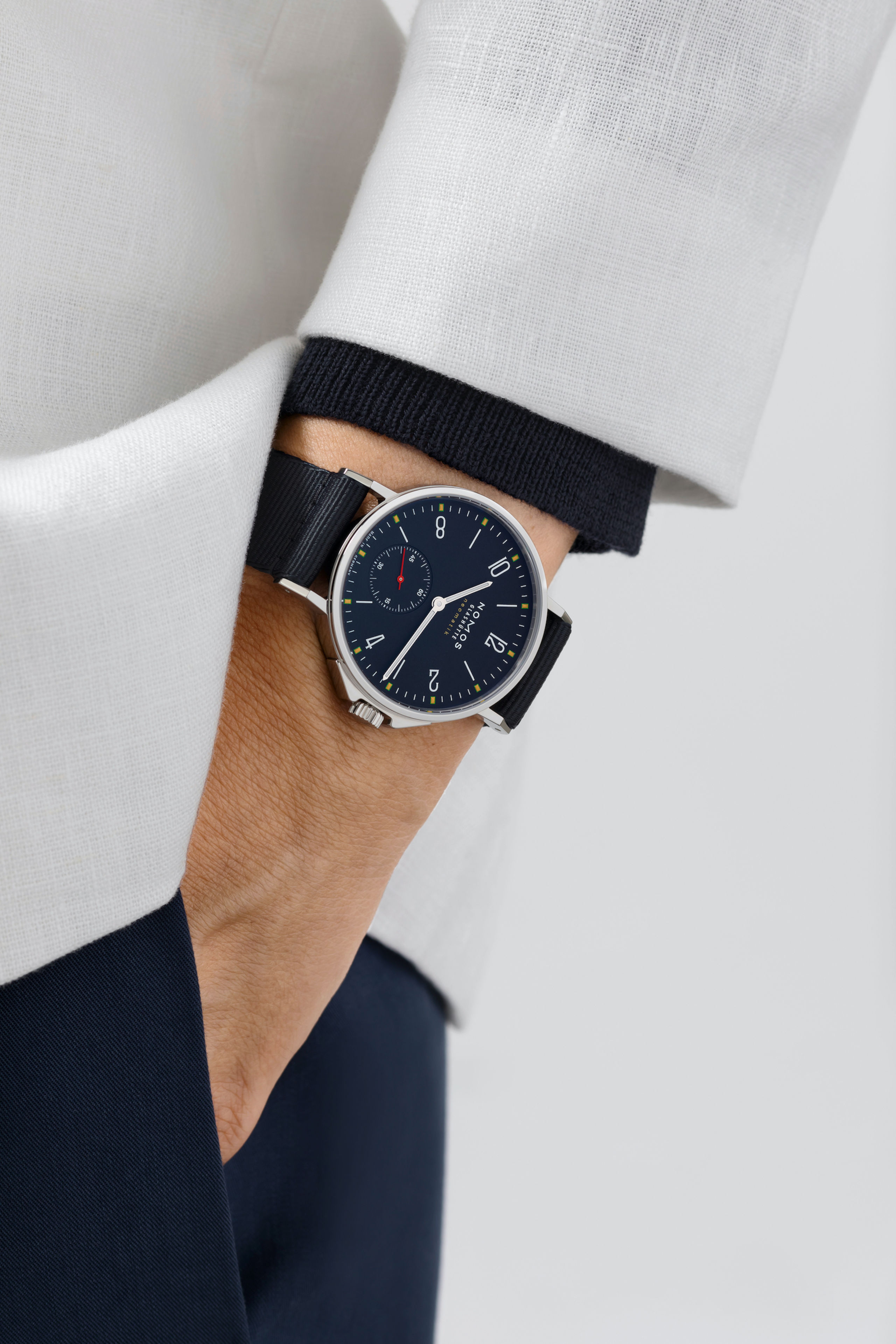 Men's watch / unisex  NOMOS GLASHÜTTE, Ahoi Neomatik Atlantic / 36.3mm, SKU: 567 | timeolution.com