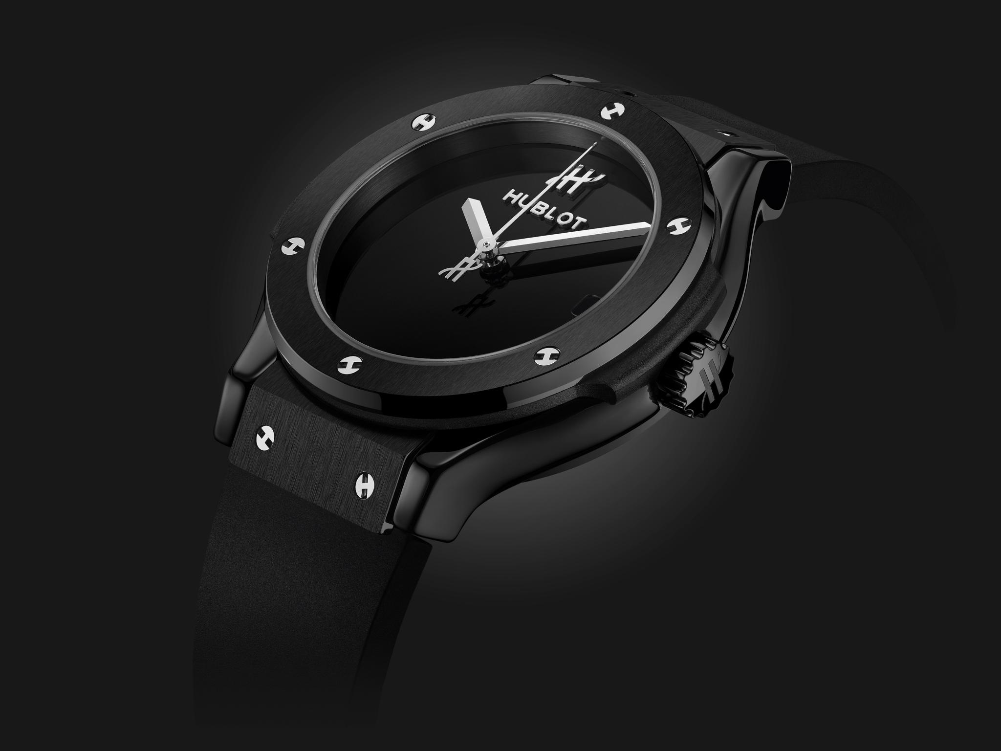 Ladies' watch  HUBLOT, Classic Fusion Original Black Magic / 33mm, SKU: 581.CX.1270.RX.MDM | timeolution.com