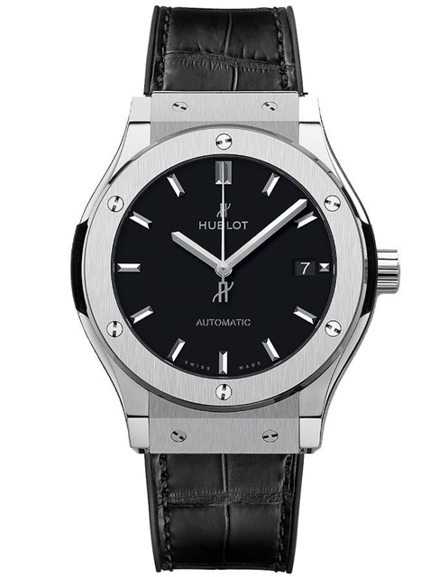 Ladies' watch  HUBLOT, Classic Fusion Titanium / 33mm, SKU: 581.NX.1470.LR | timeolution.com