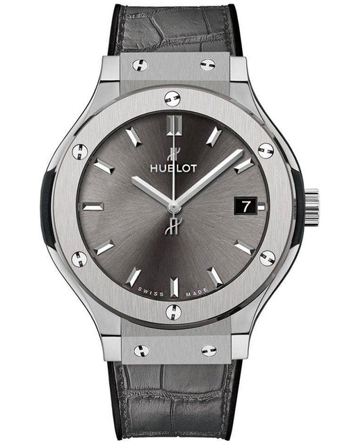 Ladies' watch  HUBLOT, Classic Fusion Racing Grey / 33mm, SKU: 581.NX.7071.LR | timeolution.com