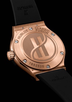 Men's watch / unisex  HUBLOT, Classic Fusion King Gold Diamonds / 33mm, SKU: 581.OX.1480.RX.1104 | timeolution.com