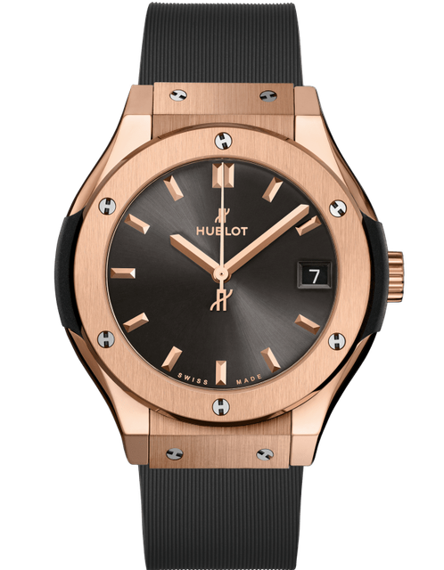 Ladies' watch  HUBLOT, Classic Fusion Racing Grey King Gold / 33mm, SKU: 581.OX.7081.RX | timeolution.com