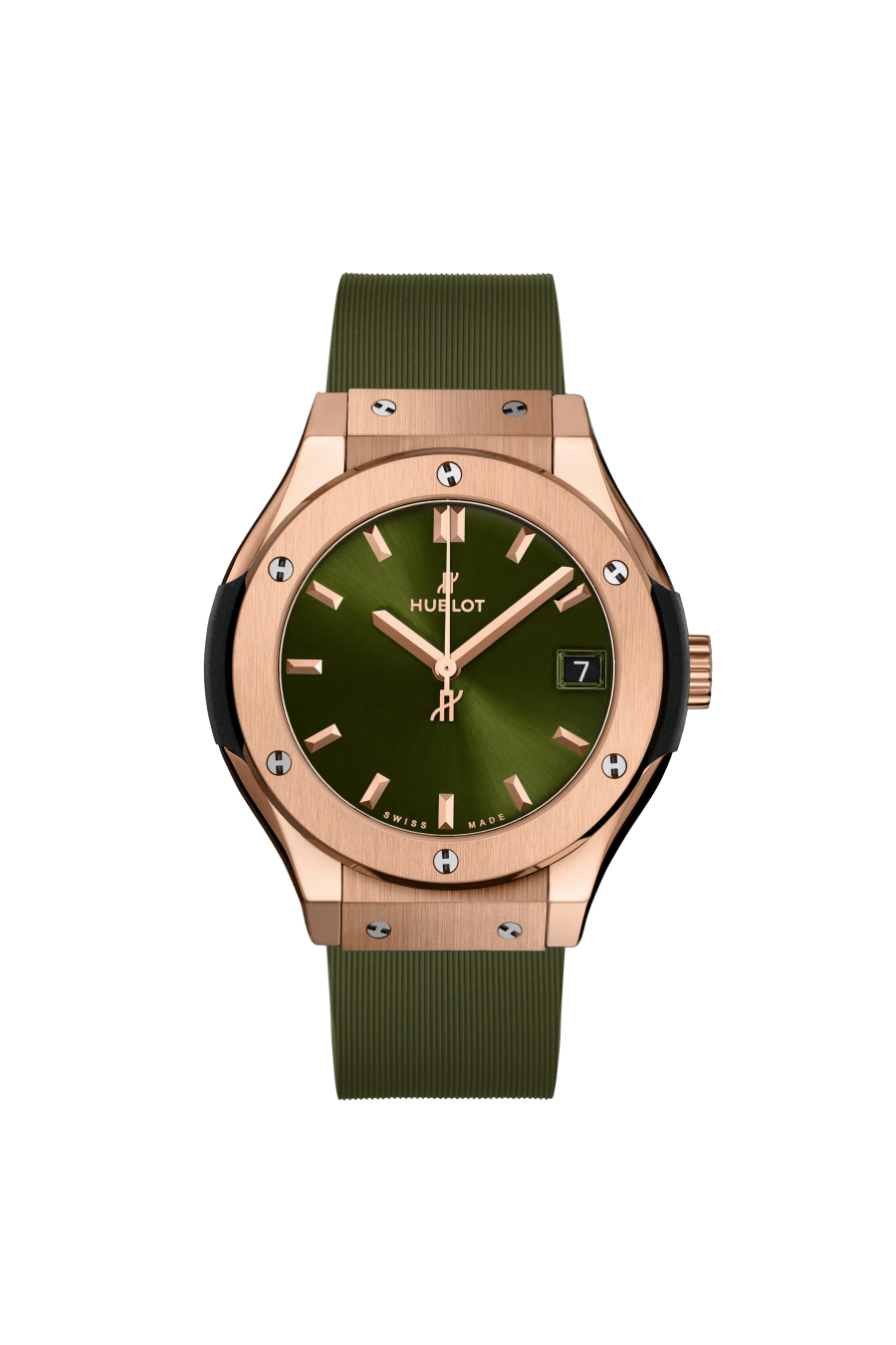 Ladies' watch  HUBLOT, Classic Fusion King Gold Green / 33mm, SKU: 581.OX.8980.RX | timeolution.com